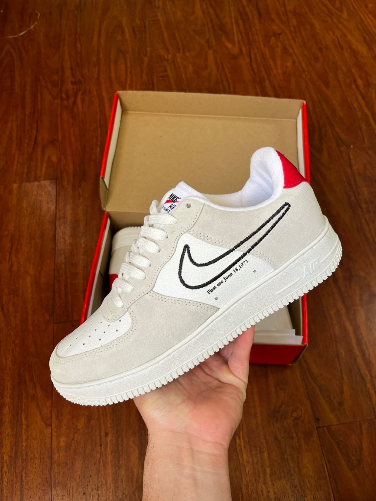 '- Air Force 1 logo desenhada - DRIP DOS ARTISTAS 