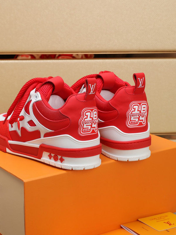 '- louis vuitton skate red - pronta entrega sem box - DRIP DOS ARTISTAS 