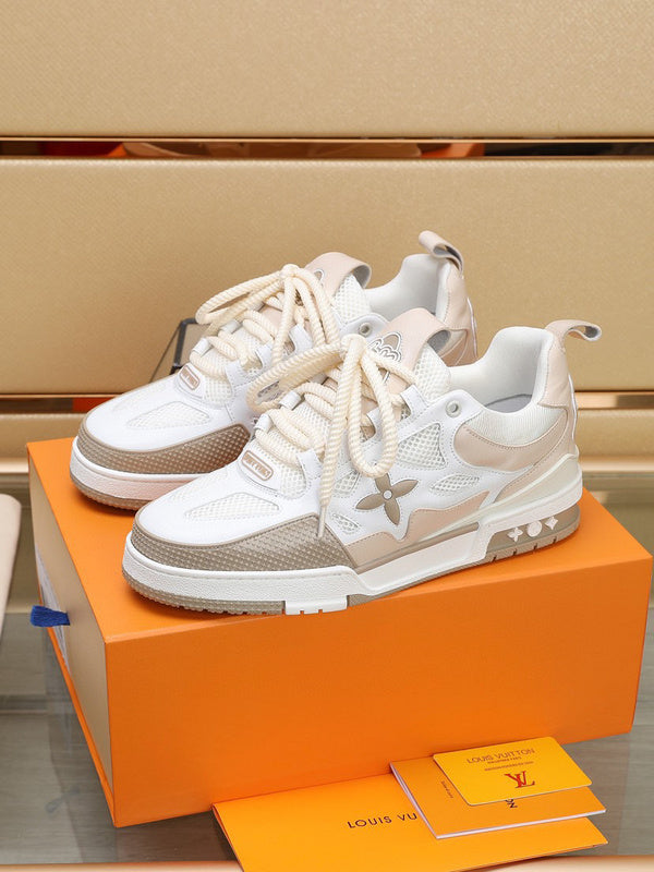 '- louis vuitton skate bege - pronta entrega sem box - DRIP DOS ARTISTAS 